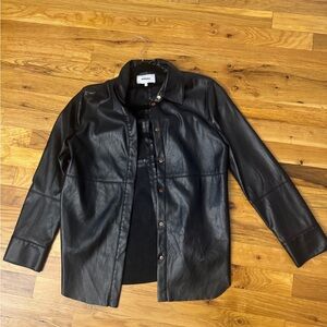Nanushka Vegan Leather Shirt